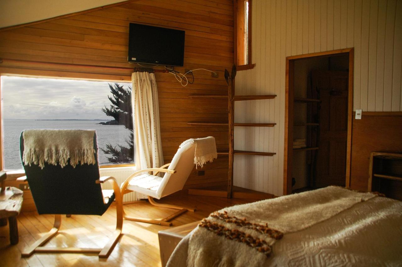 Hotel Faros Del Sur Ancud Ngoại thất bức ảnh